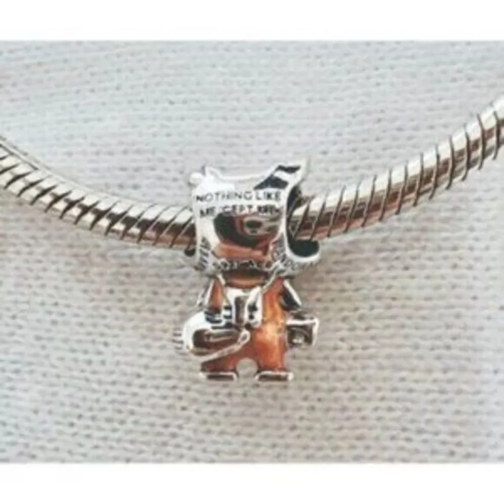Marvel Guardians of the Galaxy Rocket Raccoon Charm, 925 Sterling Silver Charm